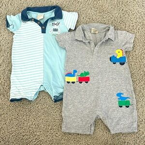 Bundle set of 2 one piece outfits